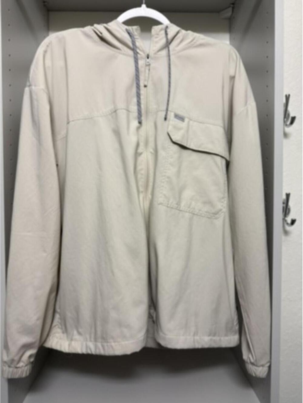Columbia Sportswear Company Beige Hooded Jacket XXL
